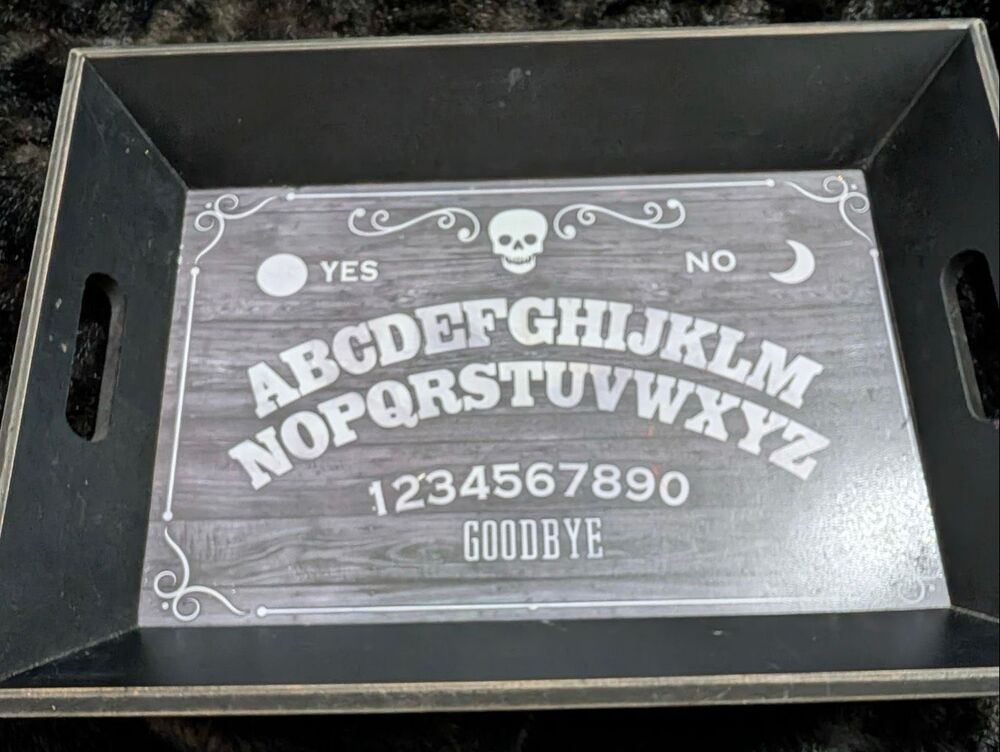 Ouija Board Spirit Grunge Halloween Tray witchy ghosts spooky season